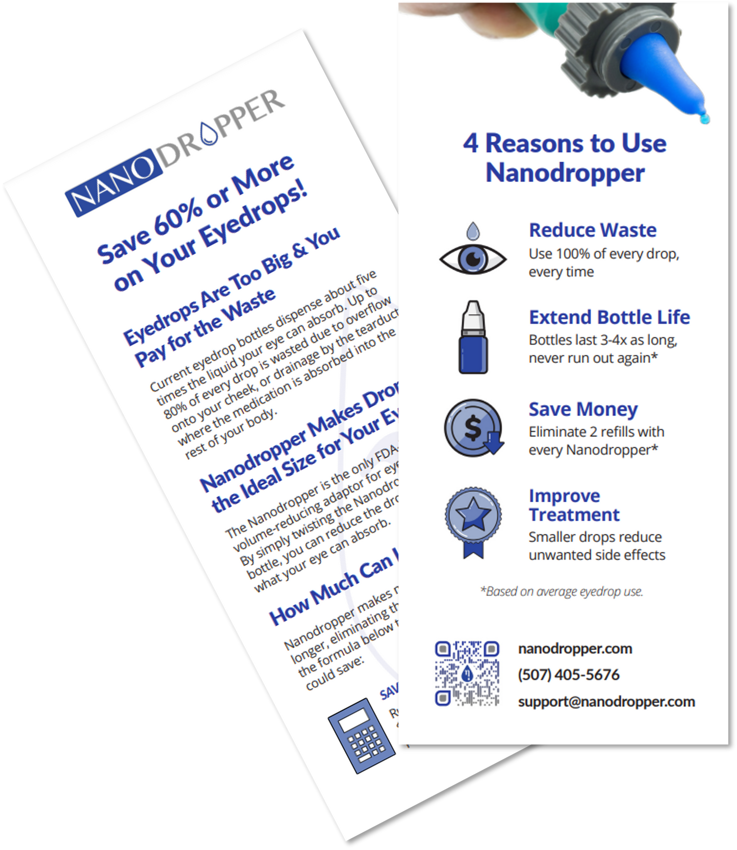 Nanodropper Adaptor Bulk - Size 15