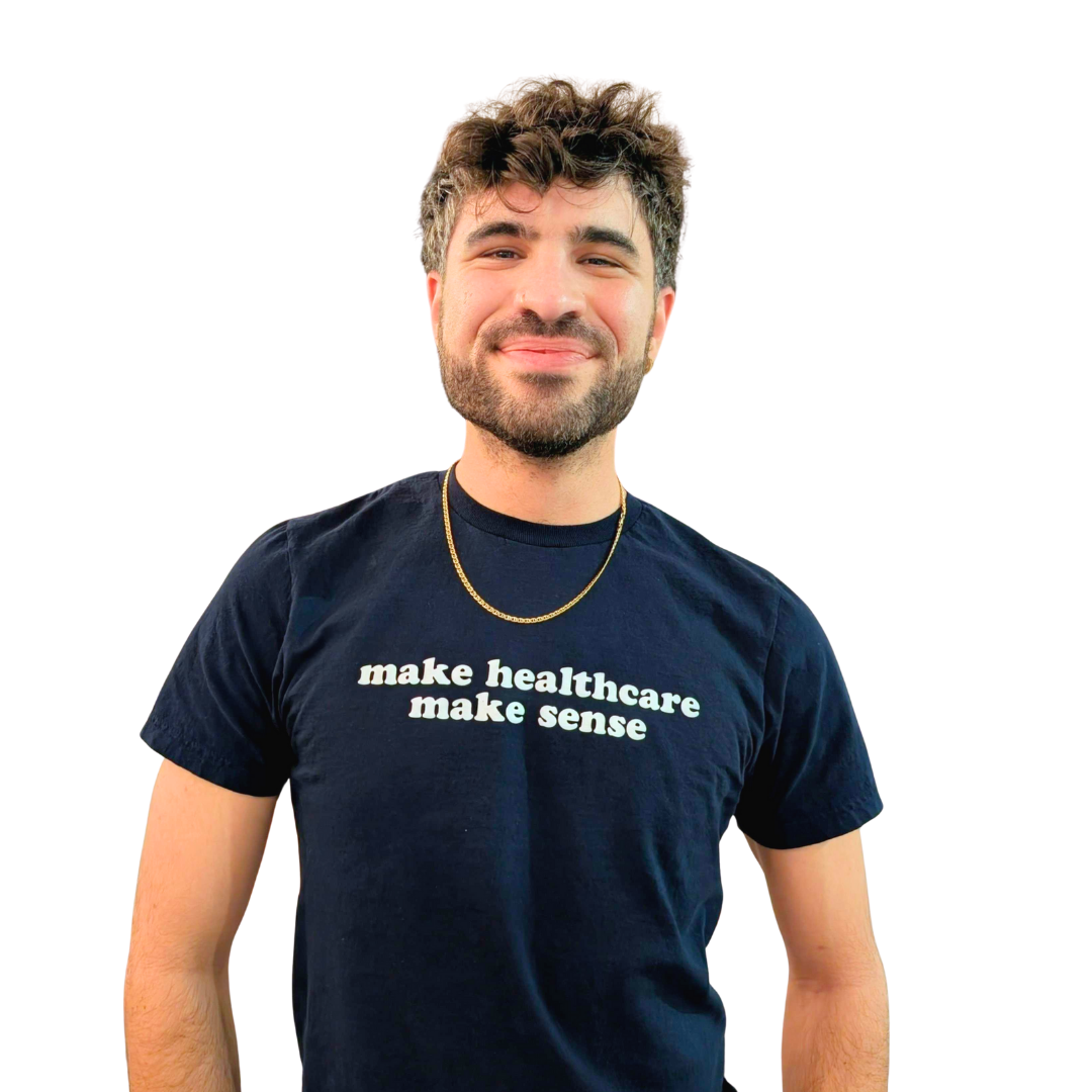 make healthcare make sense - limited drop tee
