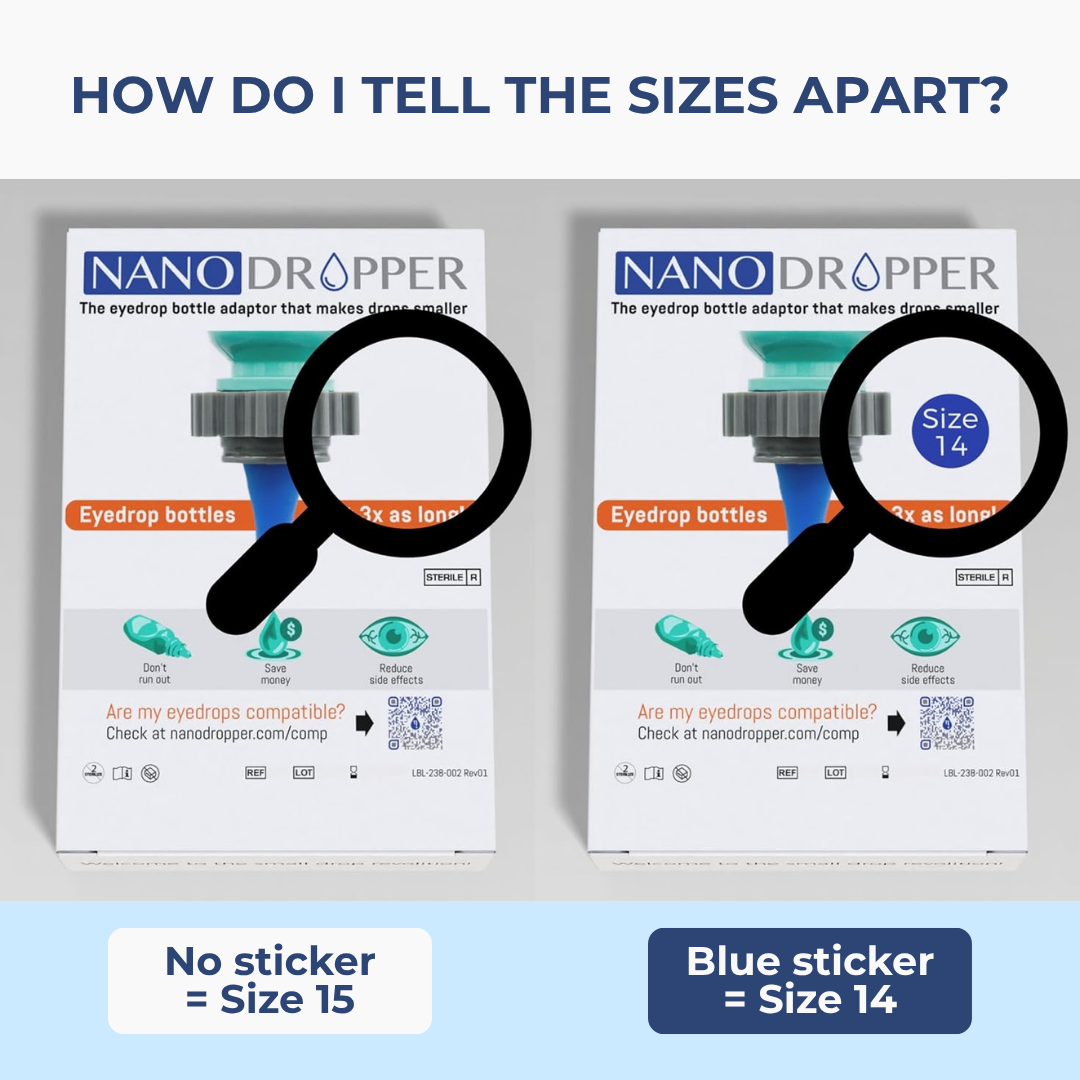 Nanodropper Adaptor - Size 15