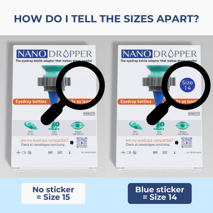 Nanodropper Adaptor - Size 15