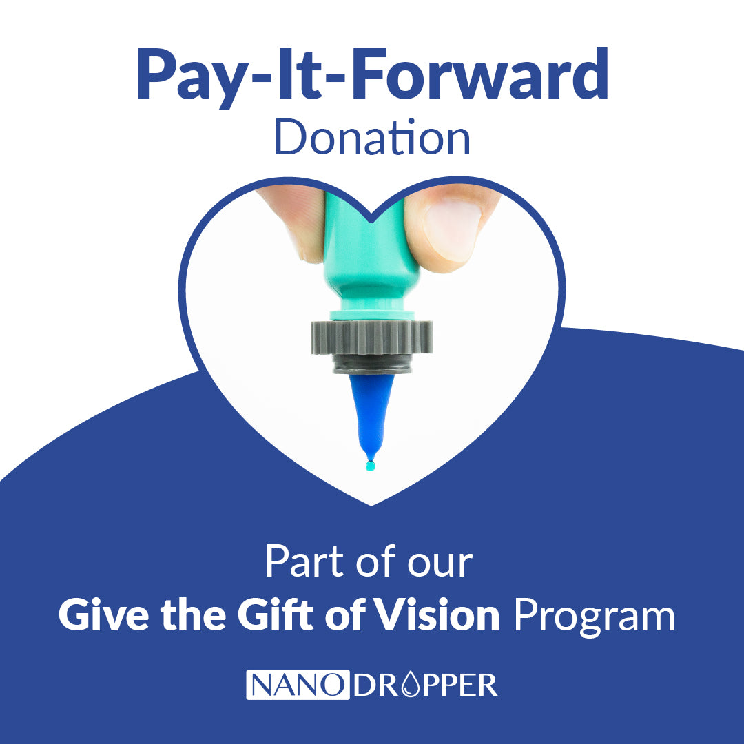 "Pay-It-Forward" Nanodropper Adaptor Donation